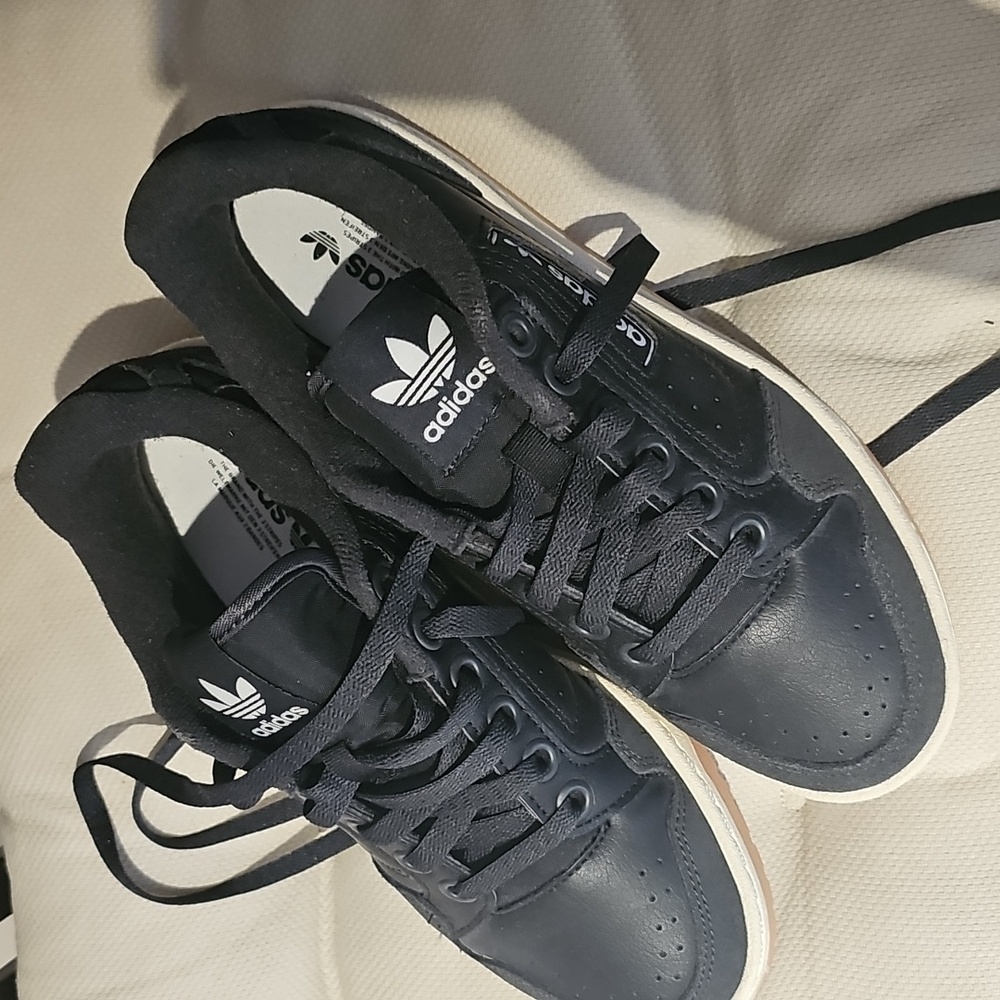 Adidas Black and White Sneakers